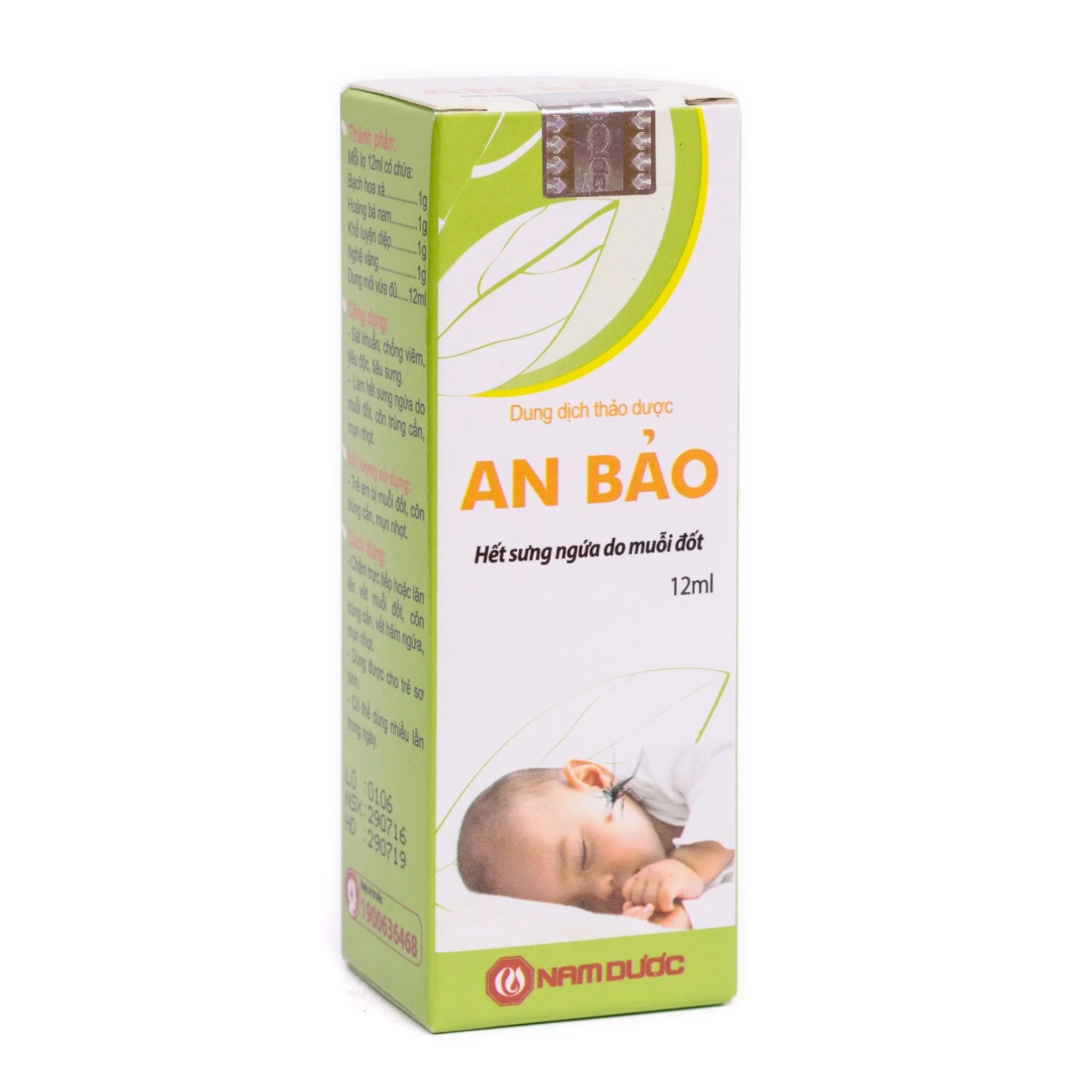 Tinh Dầu Trị Muỗi Đốt An Bảo Nam Dược (Chai/12ml)