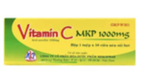 Vitamin C Mkp 1000mg Mekophar (T/10v)(Date 1/2025)