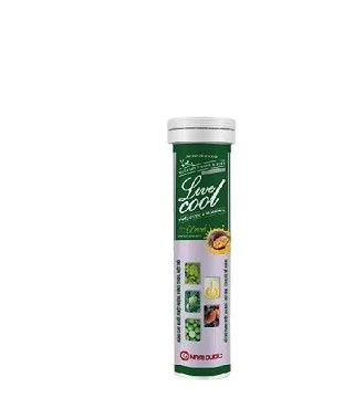 Thanh Nhiệt Livecool Có Đường Hương Chanh Dây Nam Dược (Tube/16 Viên)