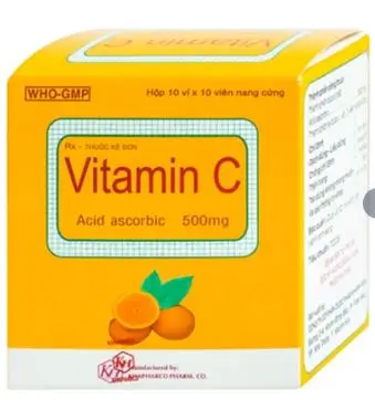 Thuốc Vitamin C 500mg Khapharco điều trị bệnh Scorbut