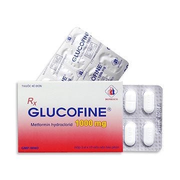 Glucofine 1000mg Domesco (Hộp/30 Viên Nén)