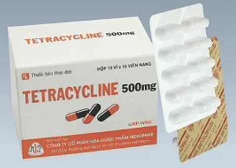 Tetracycline 500mg Mekophar (H/100v)