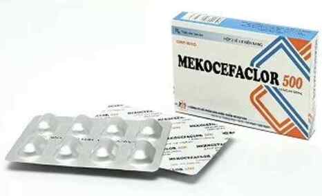 Mekocefaclor Cefaclor 500mg Mekophar (H/16v)