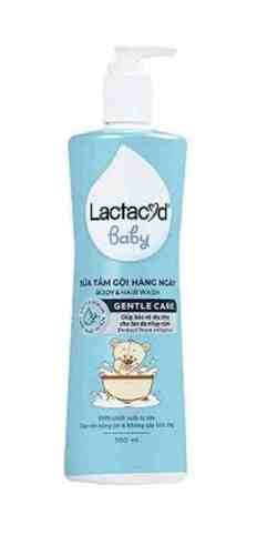 Sữa Tắm Gội Lactacyd Baby Gentle Care Sanofi (C/500ml)