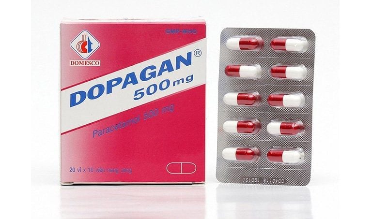 Dopagan 500 Domesco (Hộp/200V) (viên nén)