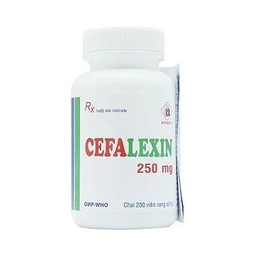 Thuốc Cefalexin 250mg Domexco điều trị nhiễm khuẩn (200 viên)