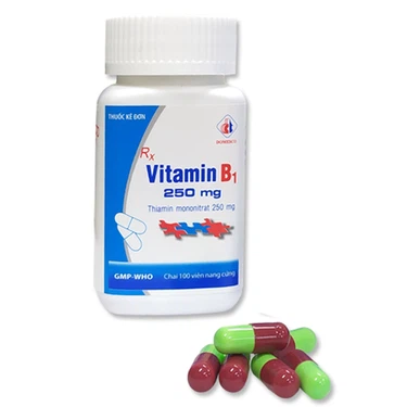 Vitamin B1 250mg Domesco (Chai/100v)