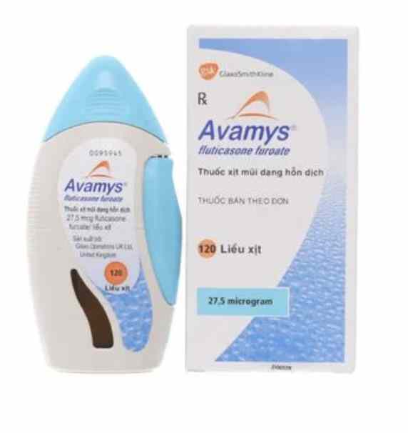 Avamys nasal spray Gsk (chai 120 liều)