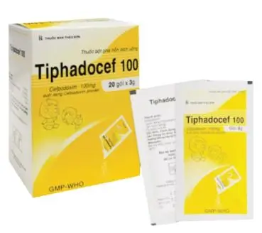 Tiphadocef 100 Tipharco 20 gói x 3g