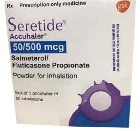 Seretide Accuhaler 50/500 Gsk (C/60liều)