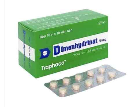 Dimenhydrinat 50mg Traphaco (H/100v)