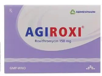 Agiroxi 150mg trị nhiễm khuẩn (10 vỉ x 10 viên)