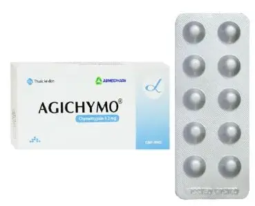 Agichymo 4,2mg Agimexpharm 6 vỉ x 10 viên