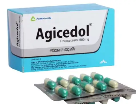 Thuốc Agicedol 500mg điều trị các chứng đau sốt