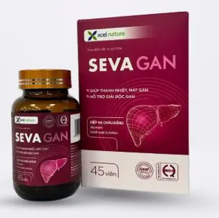 Thực phẩm bảo vệ sức khỏe Sevagan ( Hộp 1 lọ x 45 viên)