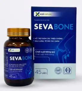 Thực phẩmbảo vệ sức khỏe SEVABONE(Hộp 1 lọ x45 viên)