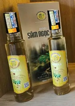 Rượu lá sâm 300ml - sâm Ngọc Linh