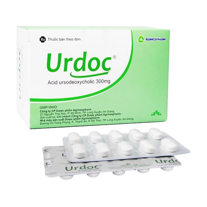 Urdoc 300 Agimexpharm 8 vỉ x 10 viên