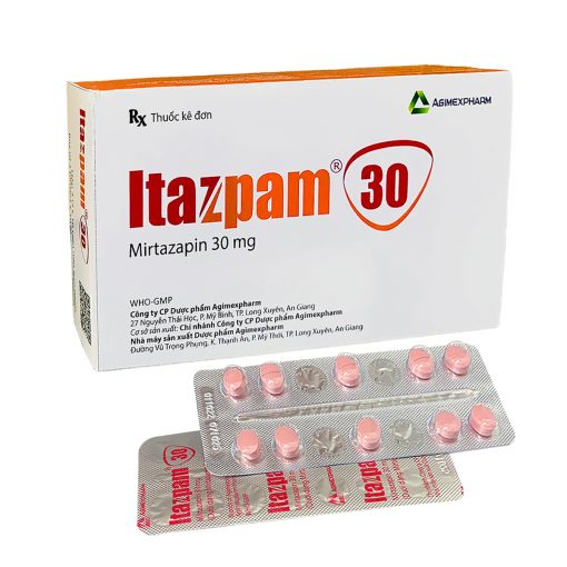 Itazpam 30 - Hộp 30 viên - Agimexpharm