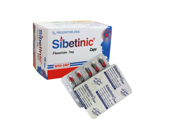 Sibetinic Hộp 100 Viên – Điều Trị Chứng Đau Nửa Đầu