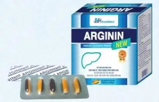 Giải độc gan Arginin new hộp 50 viên, mát gan, bảo vệ gan, tăng cường chức năng gan