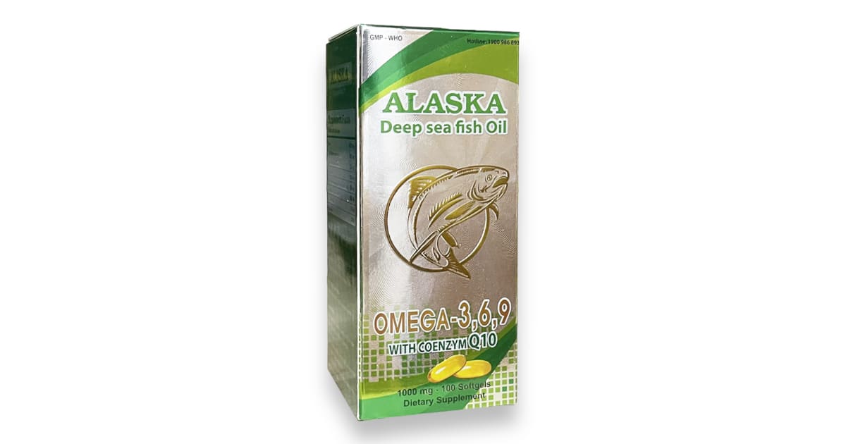 ALASKA OMEGA 369 (100 viên/lọ/hộp) - 03 