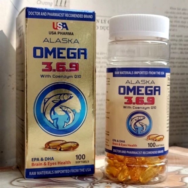 ALASKA OMEGA 369 (100 viên/lọ/hộp) - 04