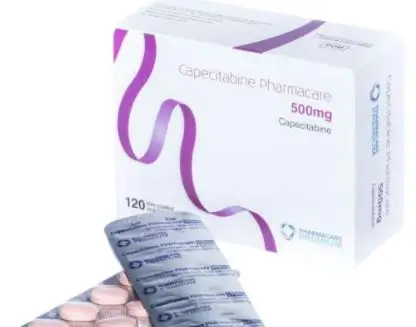 Thuốc Capecitabine Pharmacare 500mg điều trị ung thư