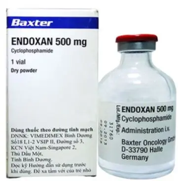 Thuốc Endoxan 500mg Cyclophosphamide Baxter điều trị ung thư buồng trứng, bệnh bạch cầu