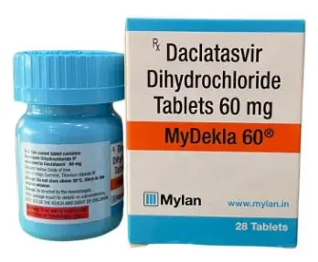 Thuốc Mydekla 60 điều trị virus gây viêm gan C