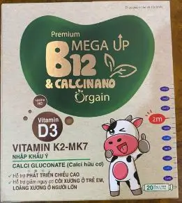 Premium Mega Up B12 & Calci Nano Orgain