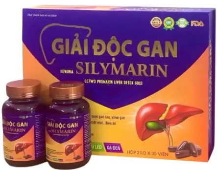 Giải độc gan Hevonia Silymarin Tadaphaco