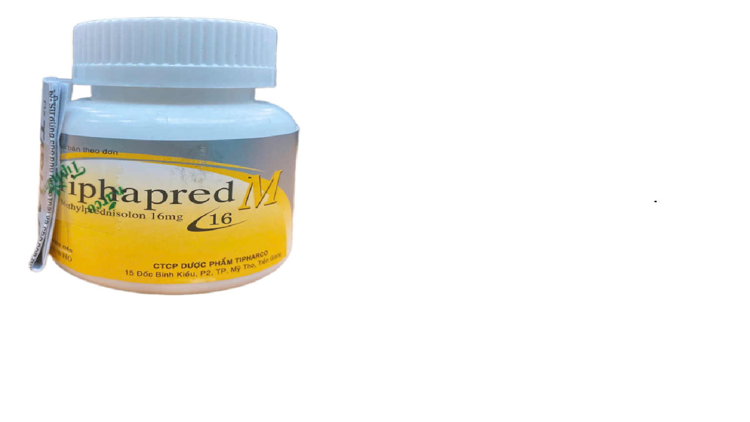 Tiphapred M Methylprednisolon 16mg Tipharco (C/100v)