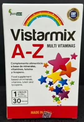 Vistarmix Multivitamin A-Z Nutrisain 3 vỉ x 10 viên - Hỗ trợ tăng cường sức khoẻ