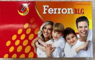 Bổ sung vitamin, khoáng chất và các chất dinh dưỡng khác Ferron BLG hộp 2 vỉ x 15 viên