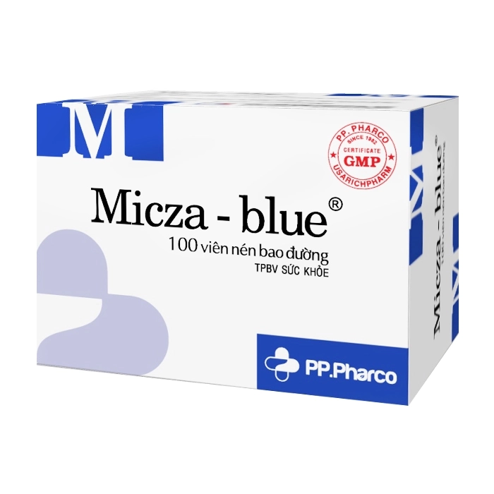 Micza Blue, 10 vỉ x 10 viên