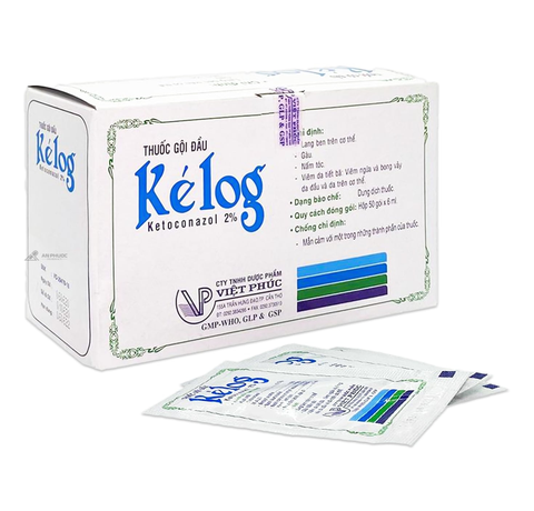 THUỐC GỘI ĐẦU KÉLOG (gói 6ml x 50 gói)