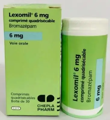 Thuốc Lexomil Bromazepam 6mg điều trị các biểu hiện do lo âu và căng thẳng thần kinh