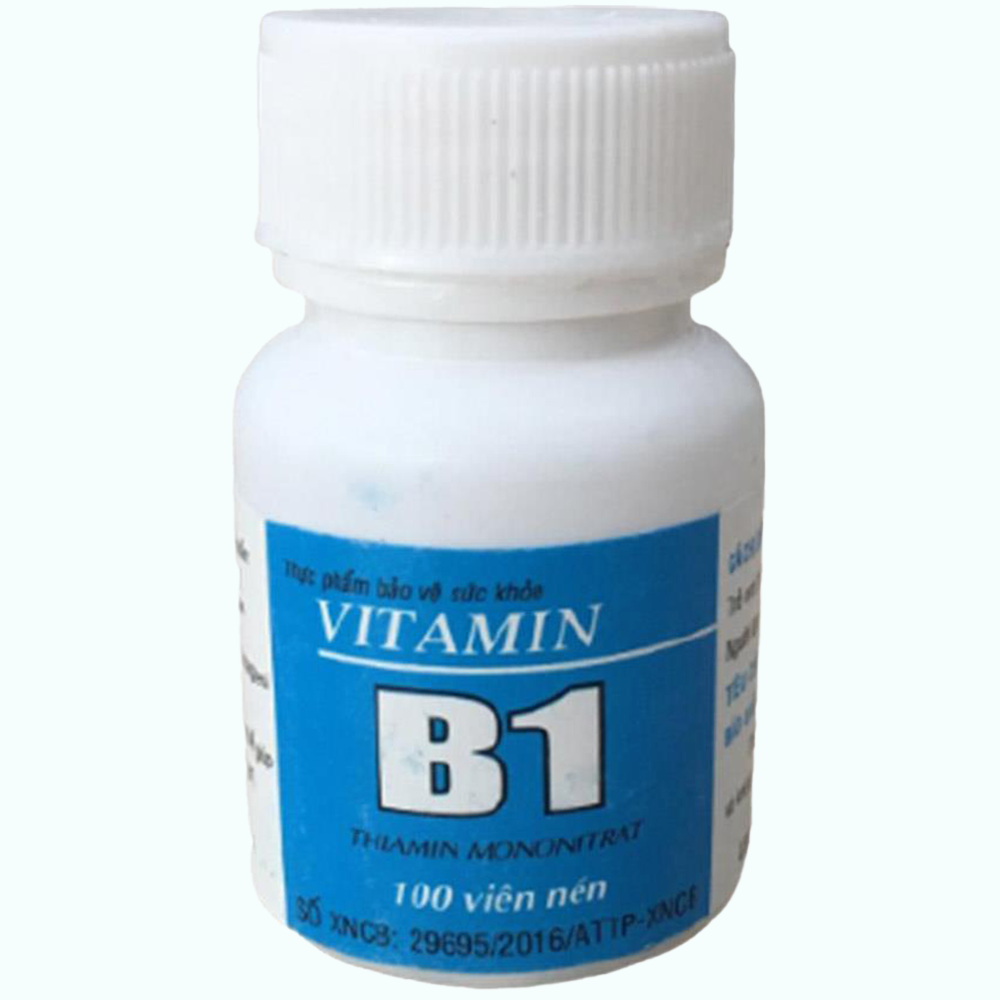 Vitamin B1 Đại Uy – Cho hệ tiêu hóa khỏe mạnh (lọ 100 viên x lốc 10 lọ)