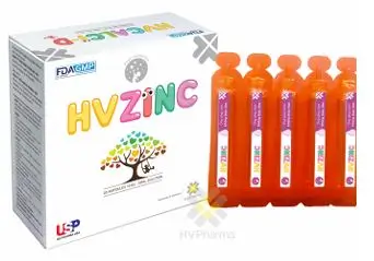 Siro HV ZinC - US (H/20 Ống) tăng sức đề kháng
