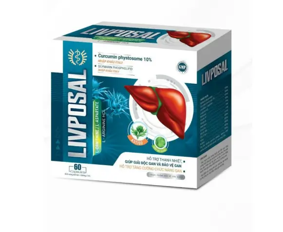 Thuốc Livposal hỗ trợ giúp làm mát gan, thanh nhiệt, giảm các triệu chứng do gan suy giảm chức năng