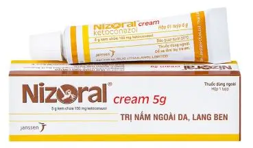 Kem bôi da Nizoral Cream 5g Olic điều trị nấm ngoài da, lang ben (5g)