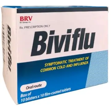 Thuốc trị cảm cúm Biviflu hộp 100 viên