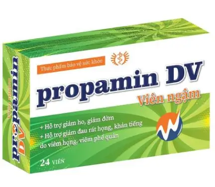 Viên ngậm Propamin DV giải pháp hỗ trợ giảm ho, dịu họng hiệu quả với nguồn gốc từ thiên nhiên