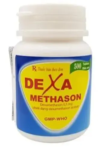 Dexamethason - Chai 500 viên nén tim - ENLIE - kháng viêm