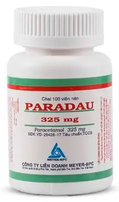 Thuốc Paradau 325 giảm đau hạ sốt