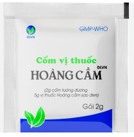 CỐM VỊ THUỐC HOÀNG CẦM - DLVN
