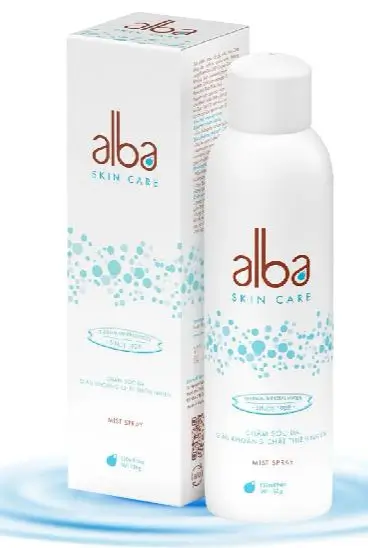 Xịt khoáng Alba Skin Care chống lão hóa dưỡng ẩm dành cho da khô