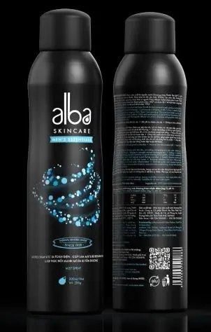 Xịt Khoáng Dành Cho Nam ALBA SKINCARE MEN'S ESSENTIALS 200ml