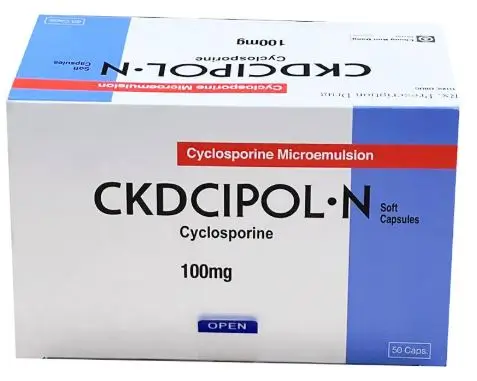 Thuốc CKDCipol-N điều trị chống thải ghép tạng đặc và ghép tủy xương